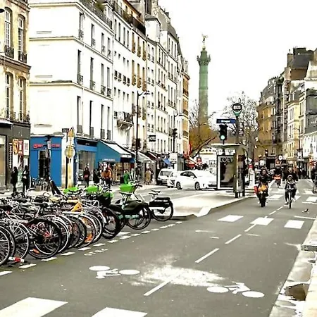 Apartment Duplex Sur 2 Etages - Le Marais - Centre Paris